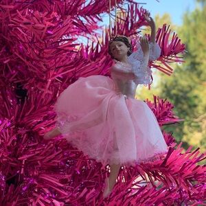 NWT Kurt Adler Pink Ballerina